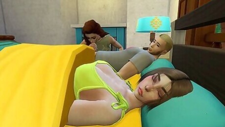 My Stepmother Cant Wake Up I Fuck My Stepbrother - Sexual Hot Animations