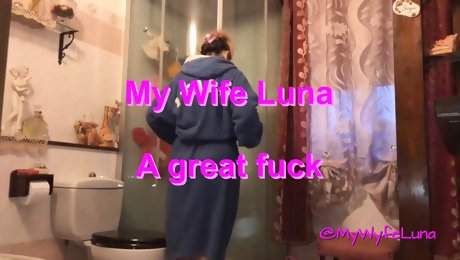 Fucked with a housewife in heat