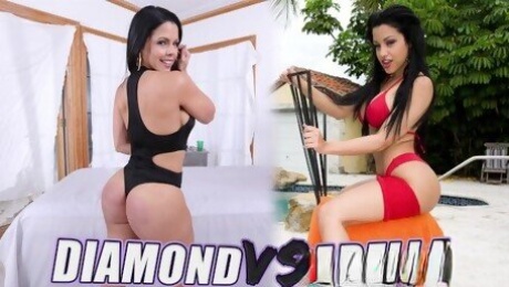 BANGBROS - Battle Of The GOATs: Abella Anderson VS Diamond Kitty